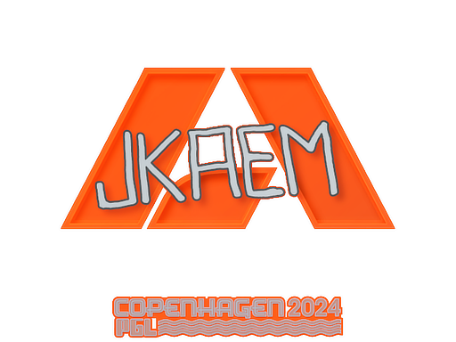 Sticker | jkaem | Copenhagen 2024 - High Grade - Sticker - from Copenhagen 2024 Player Autographs