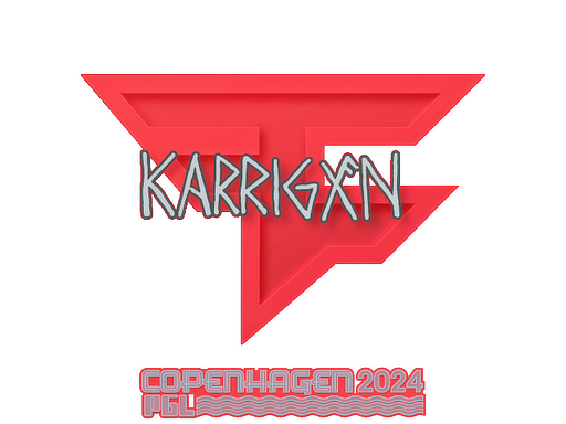 Sticker | karrigan | Copenhagen 2024 - High Grade - Sticker - from Copenhagen 2024 Player Autographs