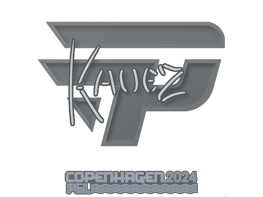 Sticker | kauez | Copenhagen 2024 - High Grade - Sticker - from Copenhagen 2024 Player Autographs