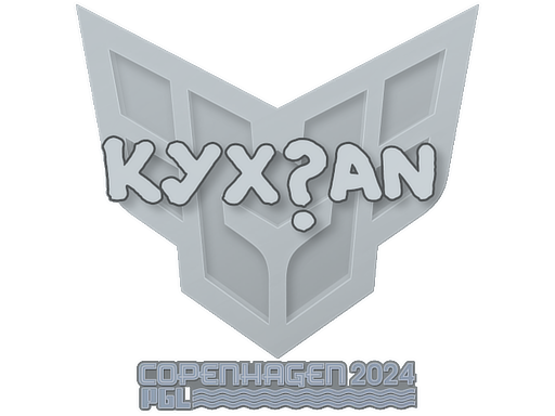 Sticker | kyxsan | Copenhagen 2024 - High Grade - Sticker - from Copenhagen 2024 Player Autographs