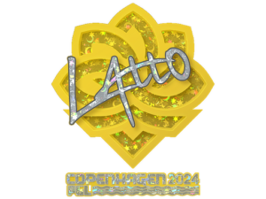 Sticker | latto (Glitter) | Copenhagen 2024