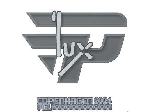 Sticker | lux | Copenhagen 2024 - High Grade - Sticker - from Copenhagen 2024 Player Autographs