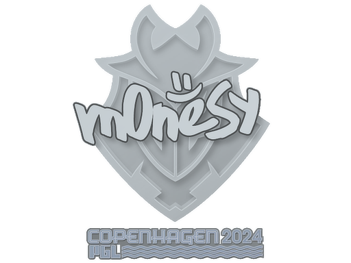 Sticker | m0NESY | Copenhagen 2024 - High Grade - Sticker - from Copenhagen 2024 Player Autographs