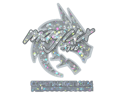 Sticker | magixx (Glitter) | Copenhagen 2024 - Remarkable - Sticker - from Copenhagen 2024 Player Autographs