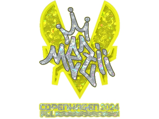 Sticker | mezii (Glitter) | Copenhagen 2024 - Remarkable - Sticker - from Copenhagen 2024 Player Autographs
