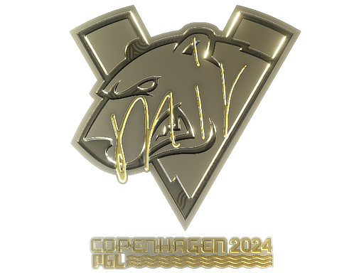 Sticker | mir (Gold) | Copenhagen 2024 - Extraordinary - Sticker - from Copenhagen 2024 Player Autographs