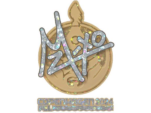 Sticker | mzinho (Glitter) | Copenhagen 2024 - Remarkable - Sticker - from Copenhagen 2024 Player Autographs