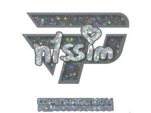 Sticker | n1ssim (Glitter) | Copenhagen 2024