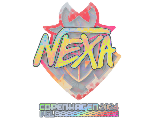 Sticker | nexa (Holo) | Copenhagen 2024 - Exotic - Sticker - from Copenhagen 2024 Player Autographs