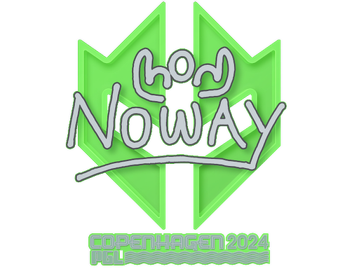 Sticker | noway | Copenhagen 2024 - High Grade - Sticker - from Copenhagen 2024 Player Autographs