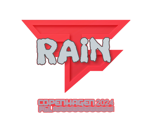Sticker | rain | Copenhagen 2024 - High Grade - Sticker - from Copenhagen 2024 Player Autographs