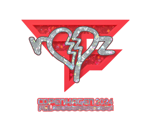 Sticker | ropz (Glitter) | Copenhagen 2024 - Remarkable - Sticker - from Copenhagen 2024 Player Autographs