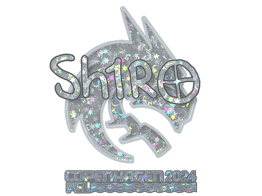 Sticker | sh1ro (Glitter) | Copenhagen 2024 - Remarkable - Sticker - from Copenhagen 2024 Player Autographs