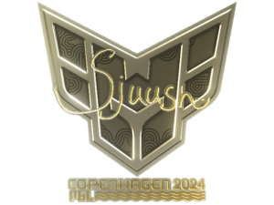 Sticker | sjuush (Gold) | Copenhagen 2024