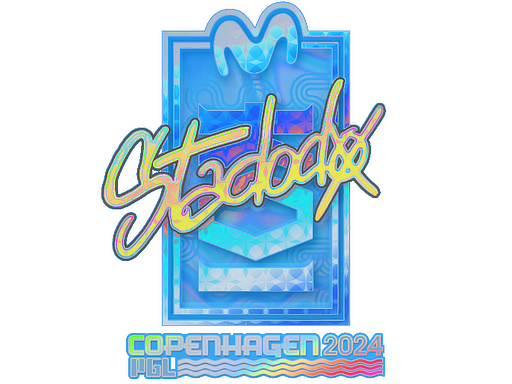 Sticker | stadodo (Holo) | Copenhagen 2024 - Exotic - Sticker - from Copenhagen 2024 Player Autographs