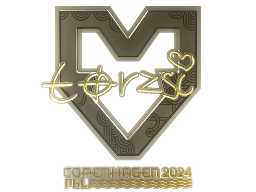 Sticker | torzsi (Gold) | Copenhagen 2024 - Extraordinary - Sticker - from Copenhagen 2024 Player Autographs