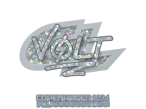 Sticker | volt (Glitter) | Copenhagen 2024 - Remarkable - Sticker - from Copenhagen 2024 Player Autographs