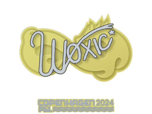 Sticker | woxic | Copenhagen 2024 - High Grade - Sticker - from Copenhagen 2024 Player Autographs