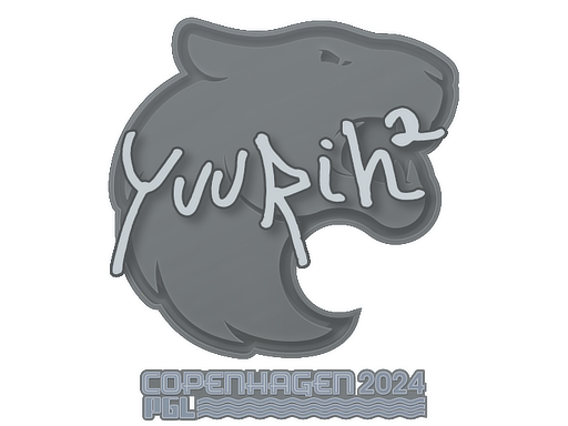 Sticker | yuurih | Copenhagen 2024 - High Grade - Sticker - from Copenhagen 2024 Player Autographs