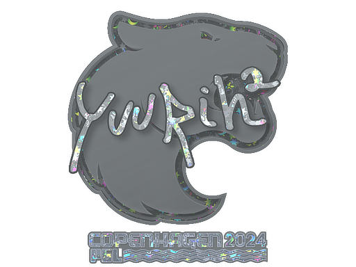 Sticker | yuurih (Glitter) | Copenhagen 2024 - Remarkable - Sticker - from Copenhagen 2024 Player Autographs