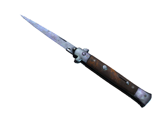 ★ Stiletto Knife | Blue Steel (Factory New) - Covert - Knife