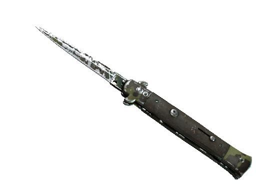 ★ Stiletto Knife | Boreal Forest (Battle-Scarred) - Covert - Knife