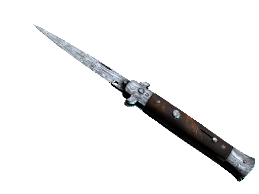 ★ Stiletto Knife | Damascus Steel (Field-Tested) - Covert - Knife