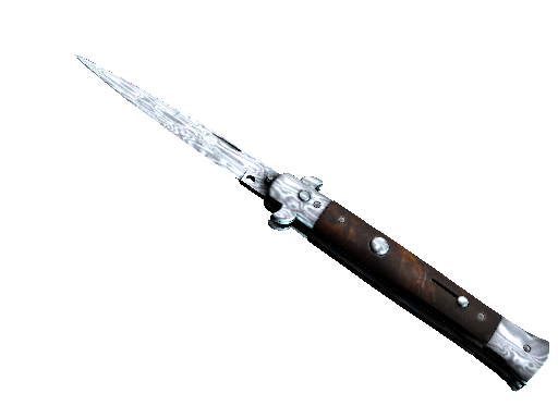 ★ Stiletto Knife | Damascus Steel (Minimal Wear) - Covert - Knife