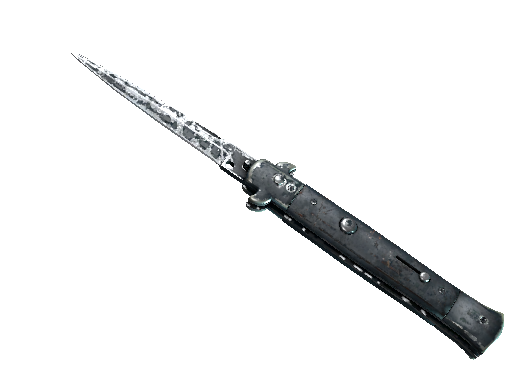 ★ Stiletto Knife | Night Stripe (Battle-Scarred) - Covert - Knife