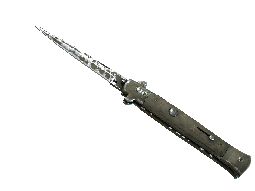 ★ Stiletto Knife | Safari Mesh (Battle-Scarred) - Covert - Knife