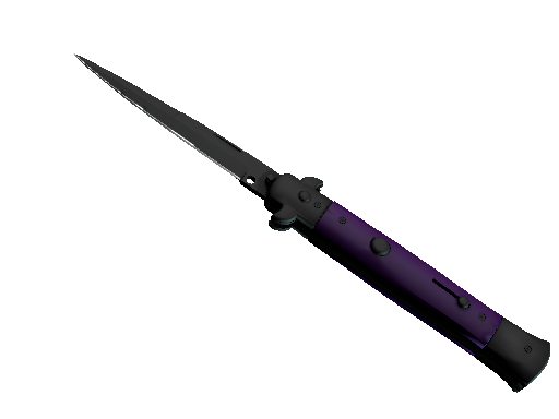★ Stiletto Knife | Ultraviolet (Minimal Wear) - Covert - Knife