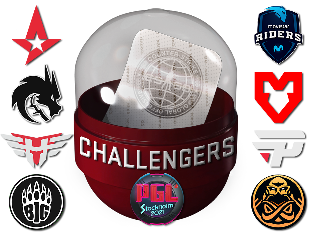 Stockholm 2021 Challengers Sticker Capsule - Container - from Stockholm 2021 Challengers Stickers