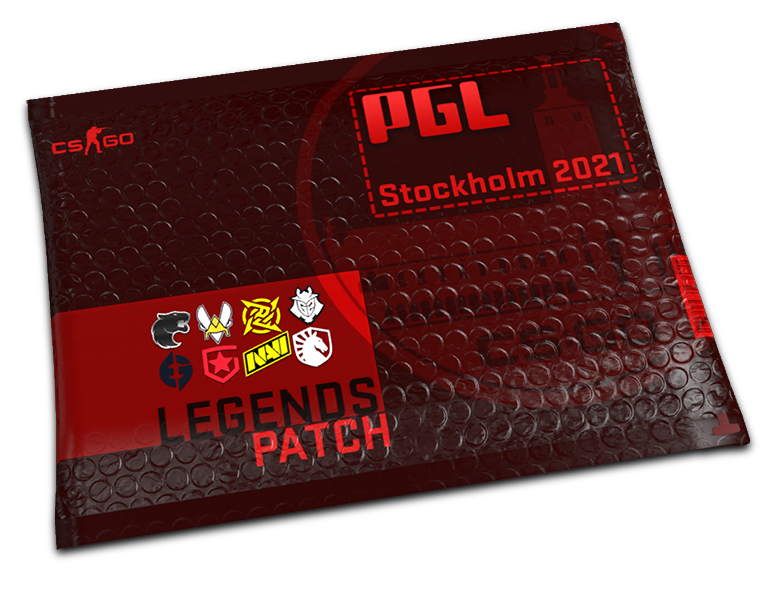 Stockholm 2021 Legends Patch Pack - Container