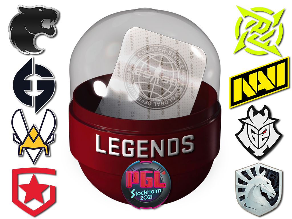 Stockholm 2021 Legends Sticker Capsule - Container - from Stockholm 2021 Legends Stickers