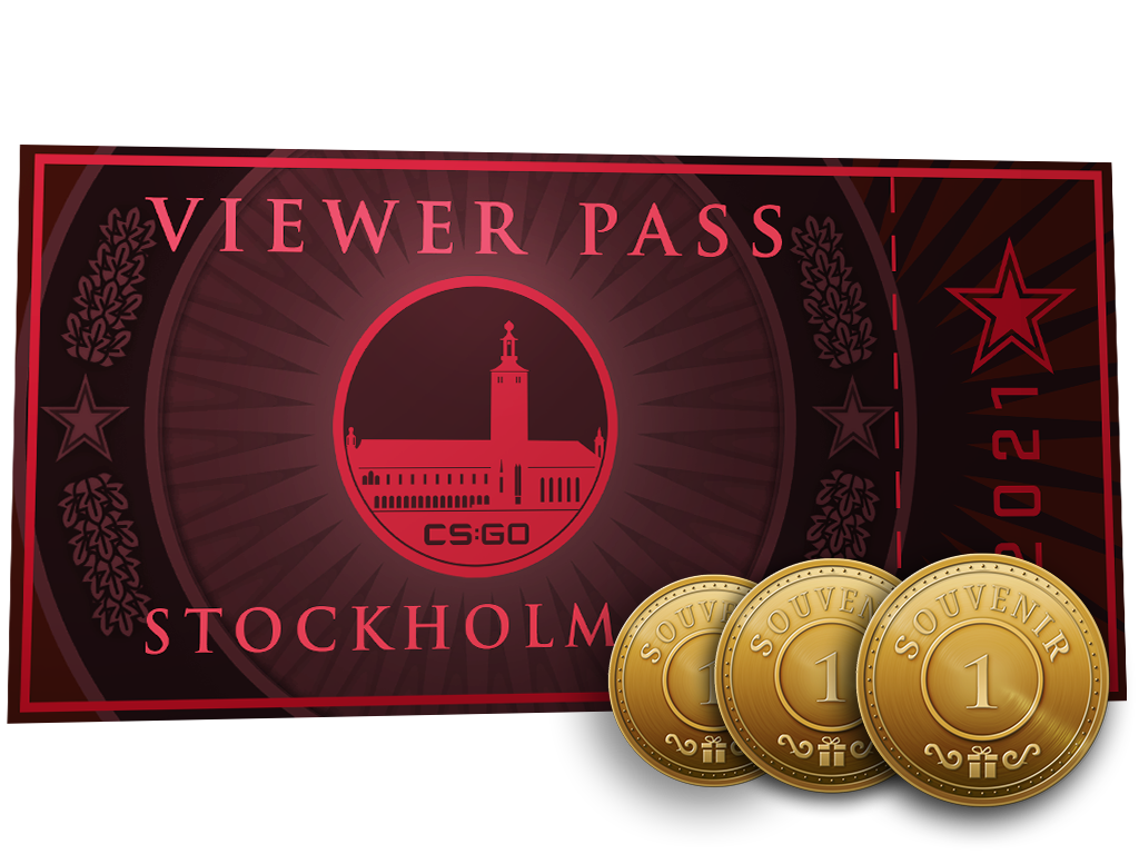 Stockholm 2021 Viewer Pass + 3 Souvenir Tokens - Viewer Pass