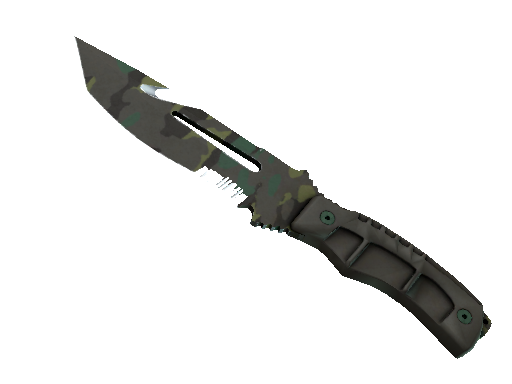 ★ Survival Knife | Boreal Forest (Well-Worn) - Covert - Knife