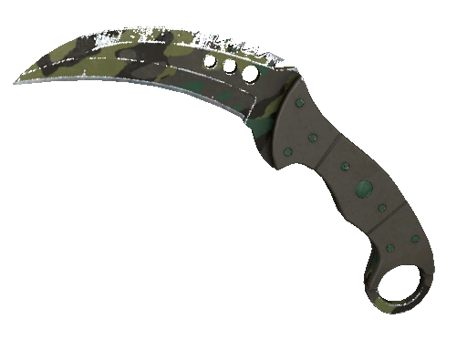 ★ Talon Knife | Boreal Forest (Well-Worn) - Covert - Knife