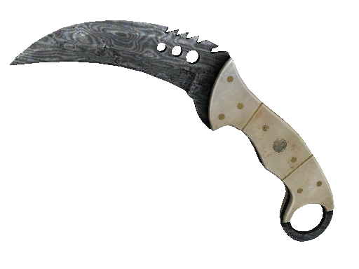 ★ Talon Knife | Damascus Steel (Battle-Scarred) - Covert - Knife