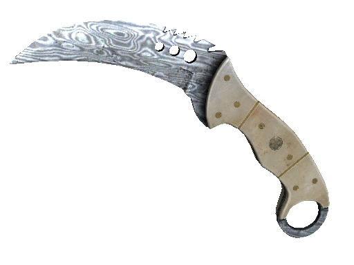 ★ Talon Knife | Damascus Steel (Well-Worn) - Covert - Knife