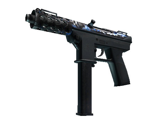 Tec-9 | Ice Cap (Battle-Scarred) - Mil-Spec - Weapon - from The Gamma Collection