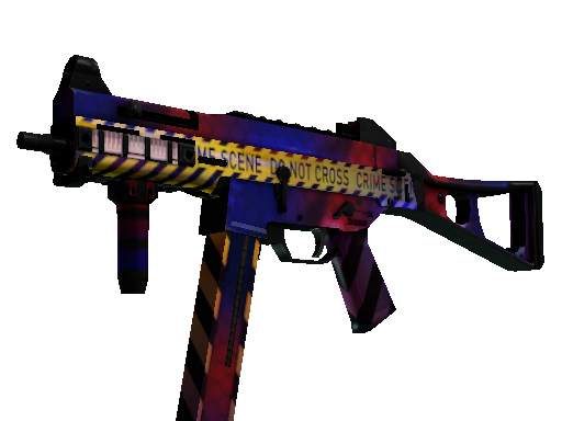 UMP-45 | Crime Scene (Well-Worn) - Restricted - Weapon - from The Control Collection
