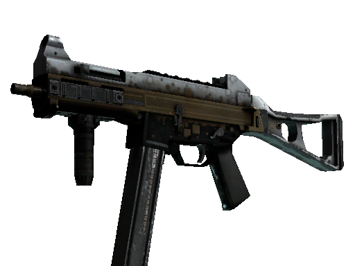 UMP-45 | Gold Bismuth (Battle-Scarred) - Restricted - Weapon - from The Operation Broken Fang Collection