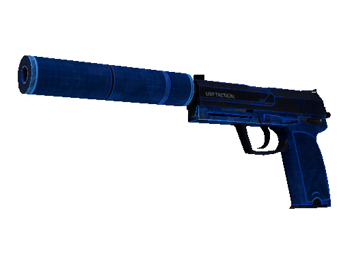 USP-S | Blueprint (Well-Worn) - Mil-Spec - Weapon - from The Operation Hydra Collection
