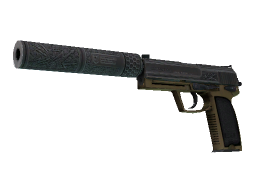 USP-S | Lead Conduit (Well-Worn) - Mil-Spec - Weapon - from The Wildfire Collection