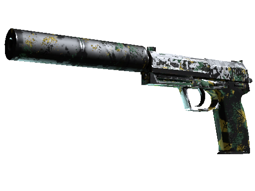 USP-S | Overgrowth (Battle-Scarred) - Restricted - Weapon - from The Bravo Collection