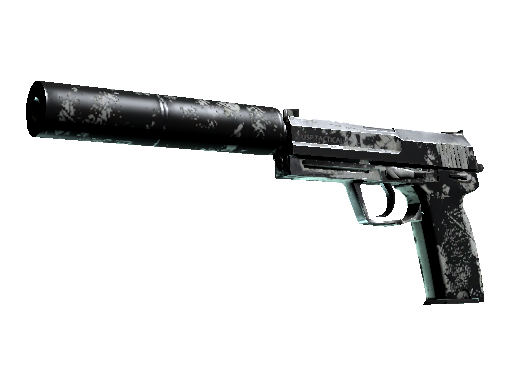 USP-S | Whiteout (Battle-Scarred) - Classified - Weapon - from The 2021 Train Collection