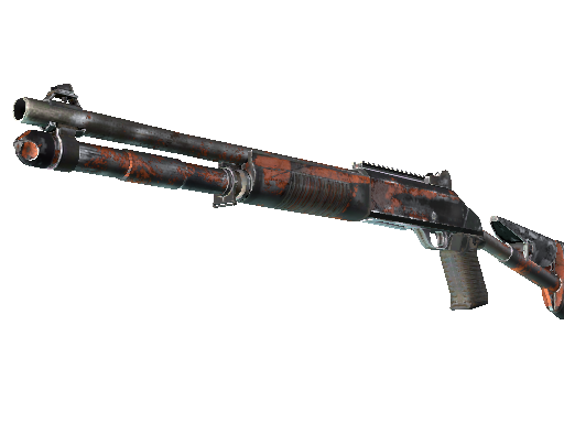 XM1014 | Blaze Orange (Battle-Scarred) - Mil-Spec - Weapon - from The Militia Collection