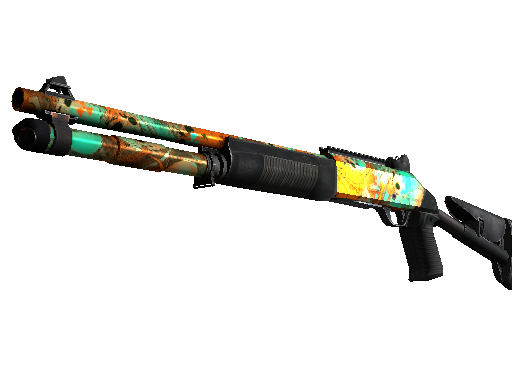 XM1014 | Bone Machine (Factory New) - Mil-Spec - Weapon - from The Cache Collection