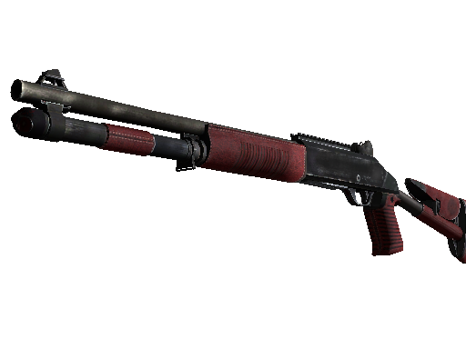 XM1014 | Red Leather (Battle-Scarred) - Mil-Spec - Weapon - from The Baggage Collection