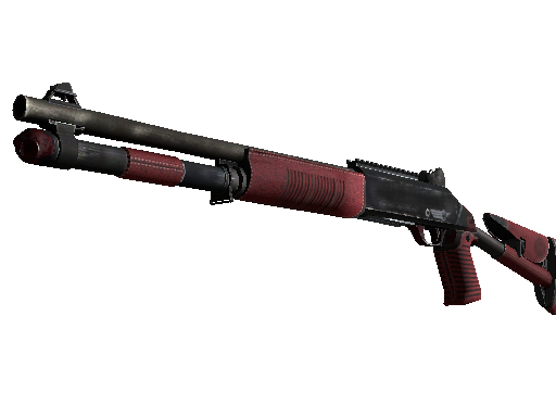 XM1014 | Red Leather (Field-Tested) - Mil-Spec - Weapon - from The Baggage Collection